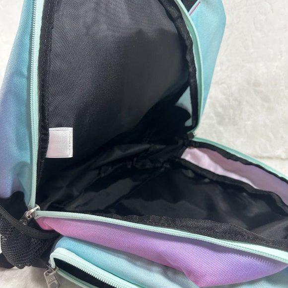 adidas Unisex Journal Backpack, Gradient Rose Tone pink/Black/Halo Mint Green - Picture 11 of 11